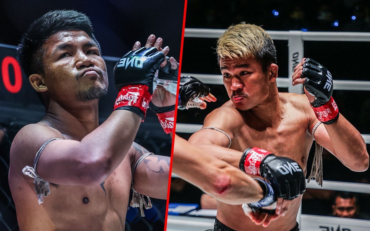 Rodtang (Left) faces Superlek (Right) at ONE Friday Fights 34