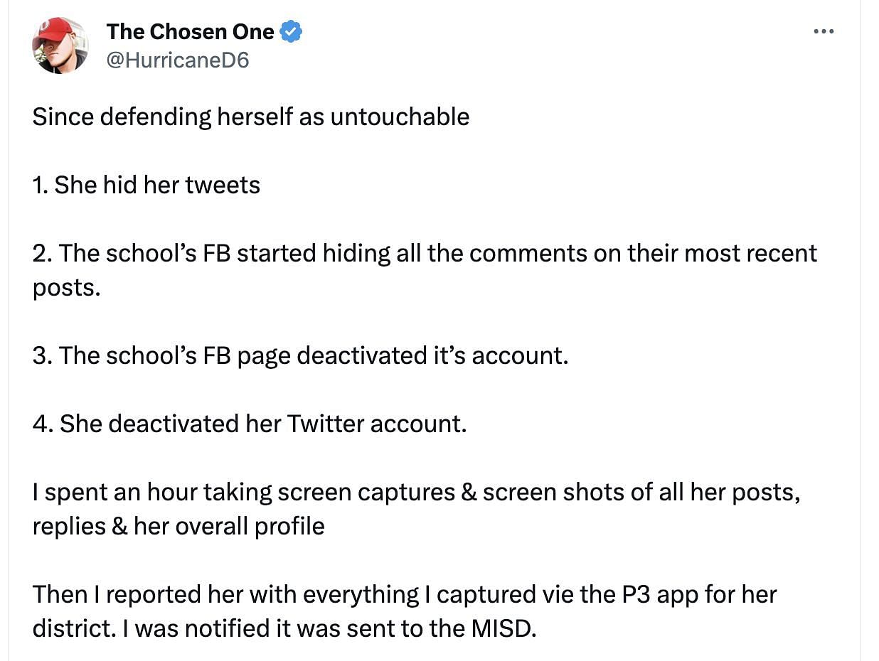 Social media users bash Thompson Elementary School teacher, Danielle Allen for racist tweets. (Image via Twitter)