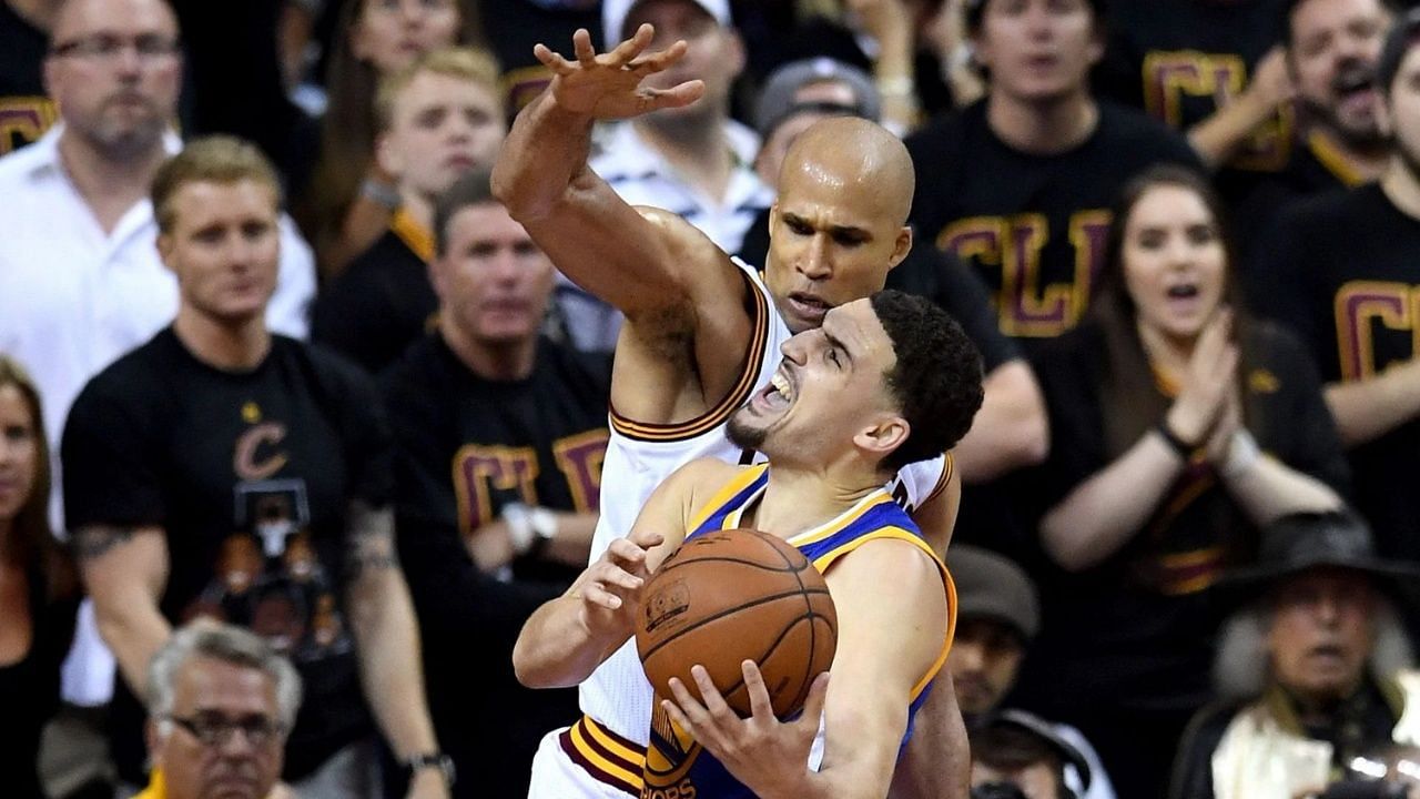 Richard Jefferson says goodbye to Cleveland Cavaliers fans during