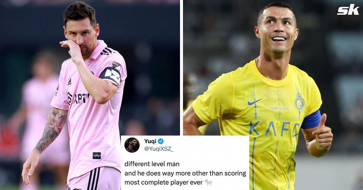 Appreciate the Goatness': Messi and PSG edge Ronaldo's all-stars in desert, Soccer