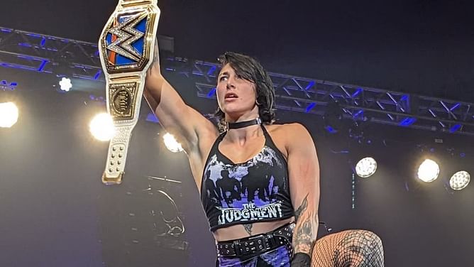 Rhea Ripley sends two-word message ahead of WWE RAW