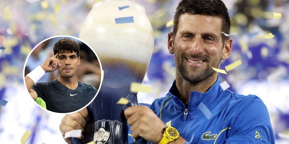 Novak Djokovic was full of praise while talking about Carlos Alcaraz after beating him in Cincinnati