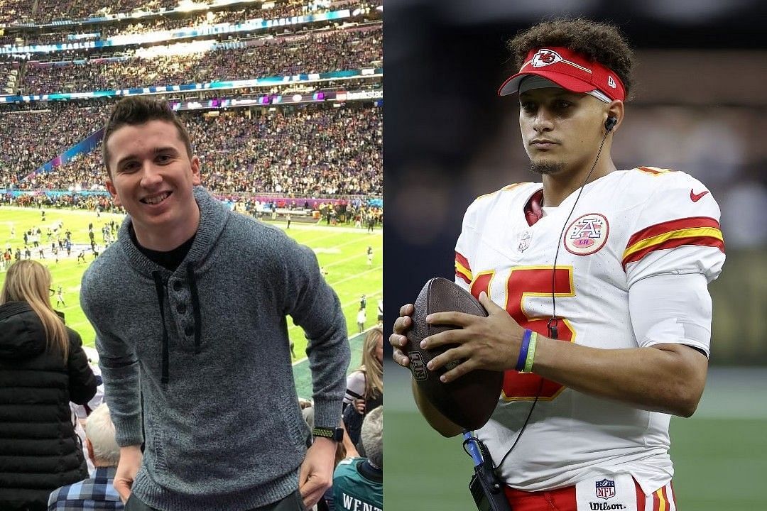 TD Barrett, right, Patrick Mahomes, left 