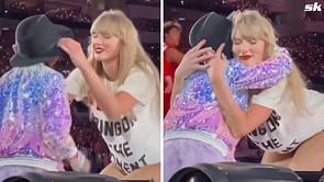 Watch: Kobe Bryant's daughter Bianka receives a gift from Taylor Swift during live concert