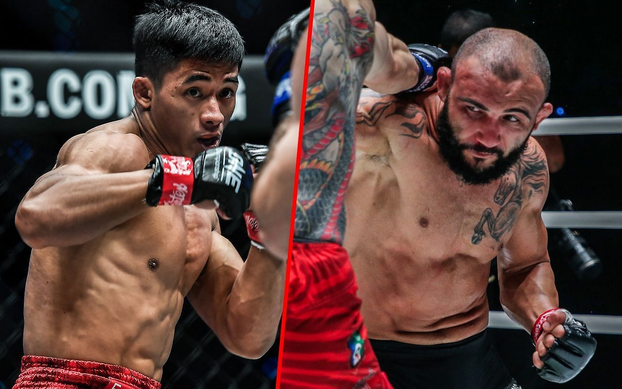 Stephen Loman and John Lineker - Photo by ONE Championship