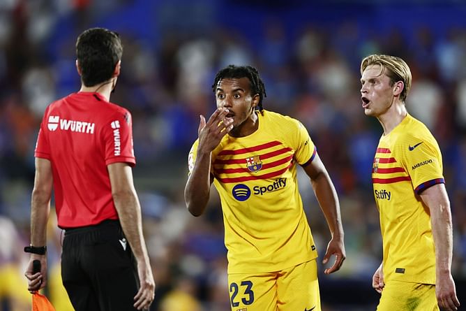 Getafe 0-0 Barcelona: Barca Player Ratings from an ill-tempered goalless draw with three red cards | La Liga 2023-24