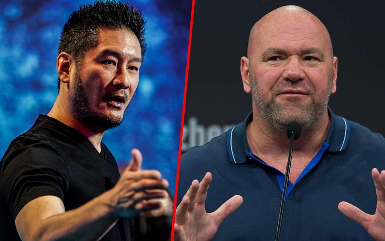 Chatri Sityodtong and Dana White - Photo by ONE Championship