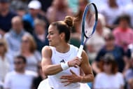Maria Sakkari at the 2023 Wimbledon.