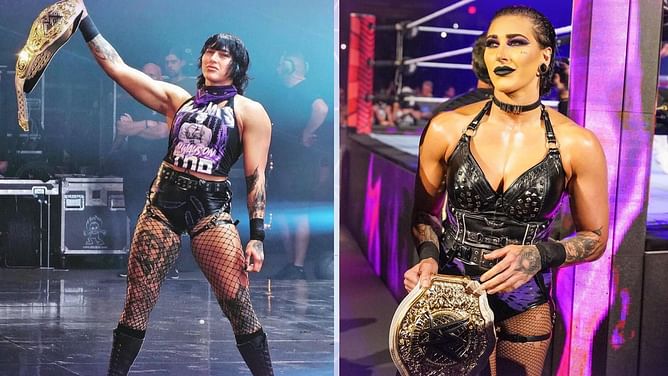 Rhea Ripley's real-life best friend to take her title? 4 possible finishes for her match at WWE Payback against Raquel Rodriguez