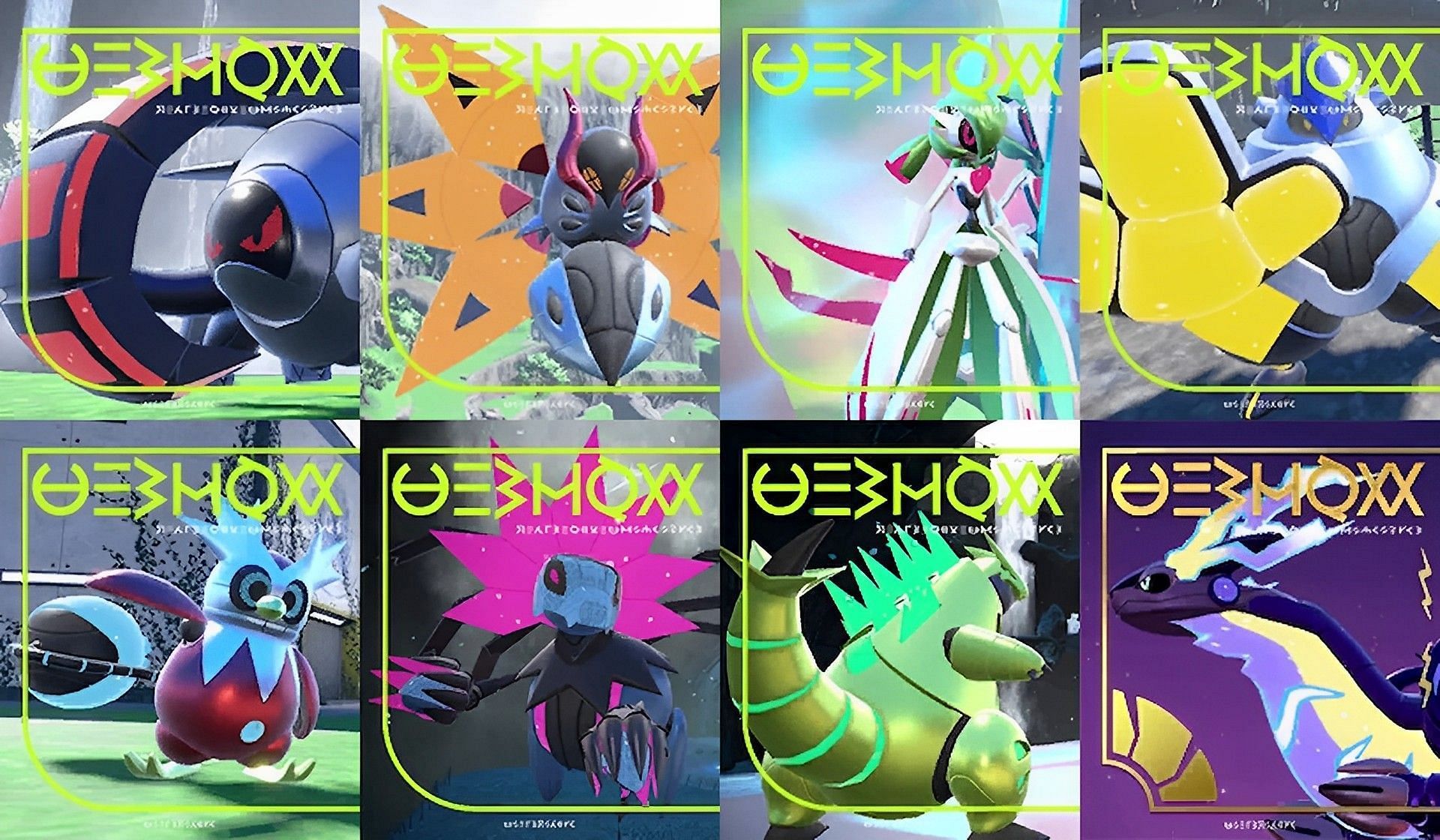 Pokemon Scarlet and Violet Fan Creates Paradox Forms for Mega