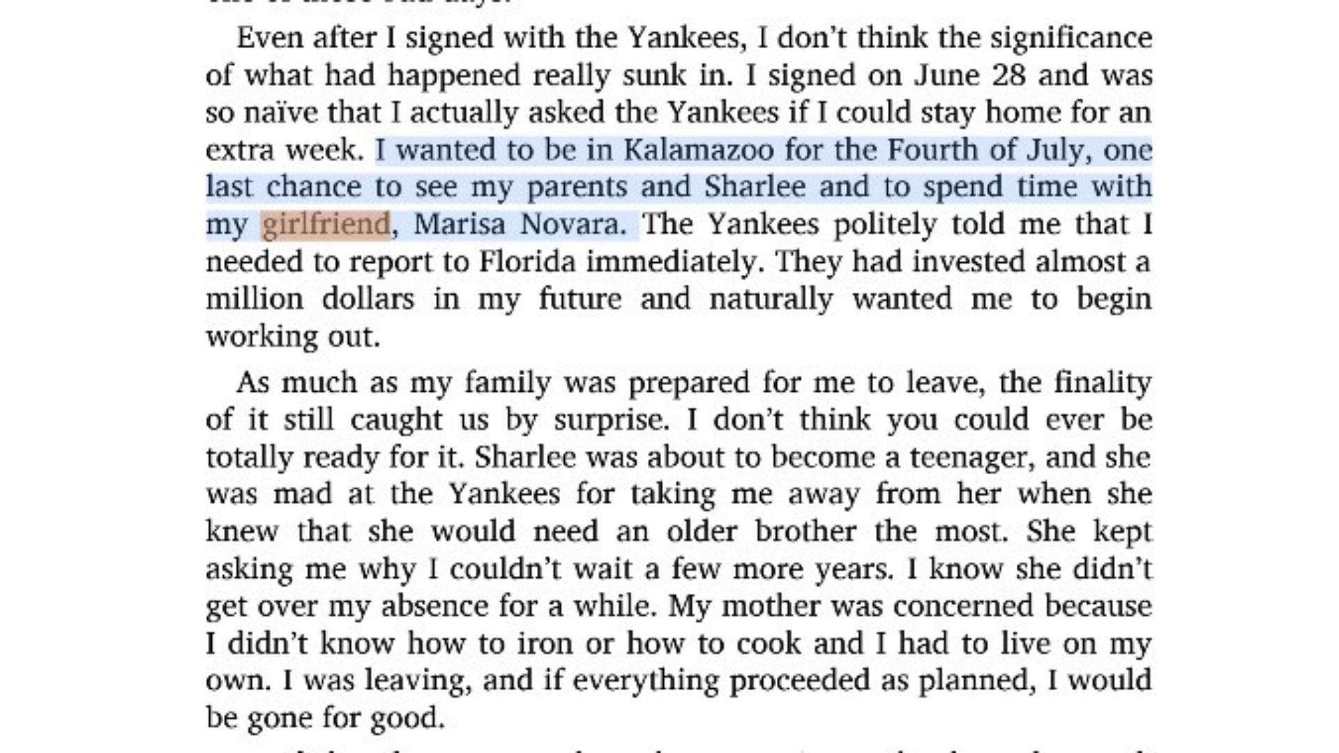 When Derek Jeter's farewell date with his high school sweetheart in his  hometown was deferred by New York Yankees' urgent call-up