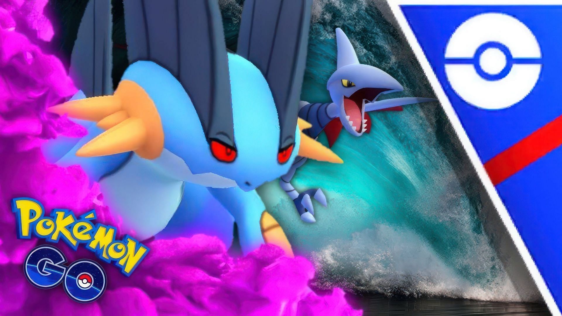 Shadow Swampert as seen in the game (Image via Niantic)