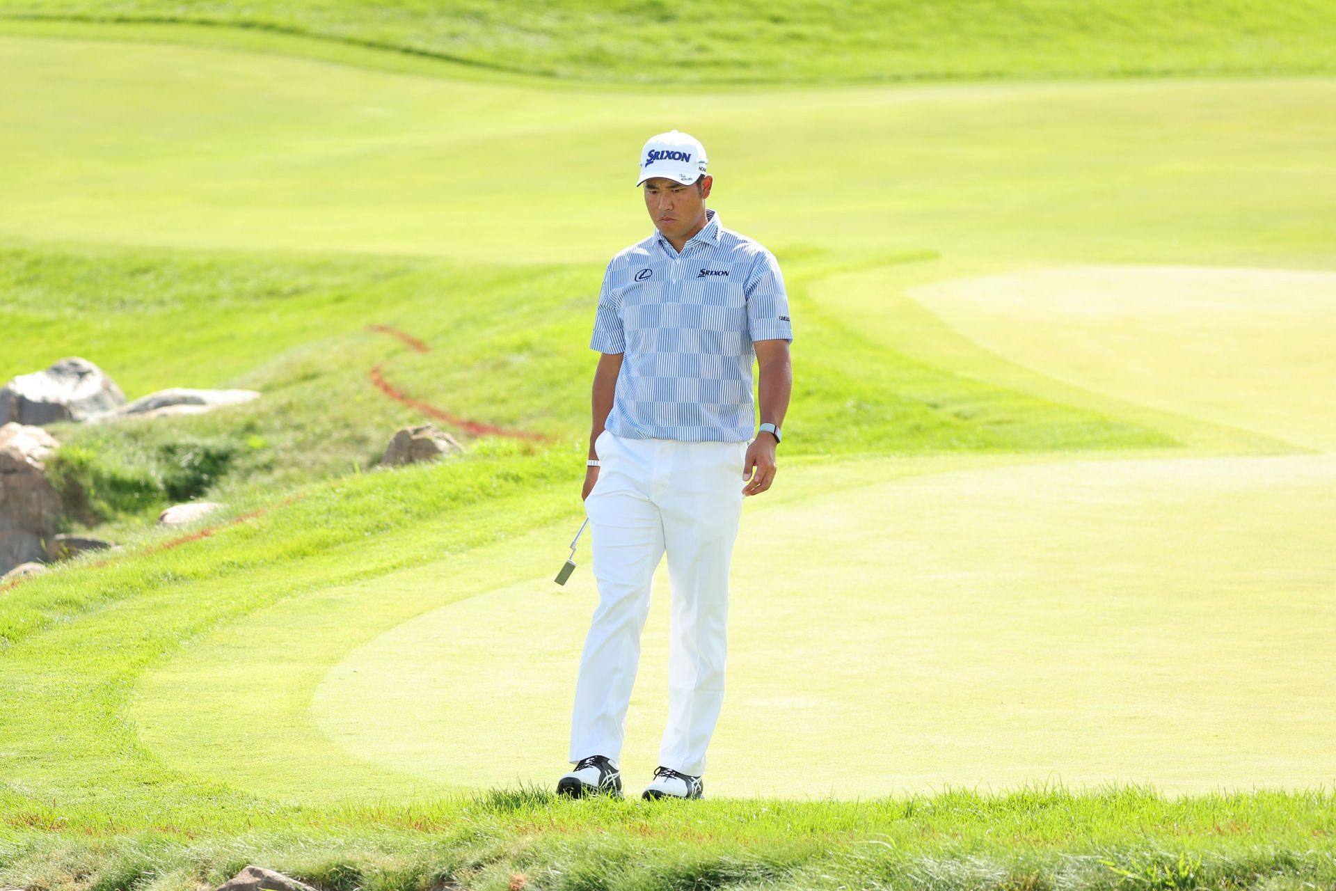 Hideki Matsuyama during the 3M Open, Round Three