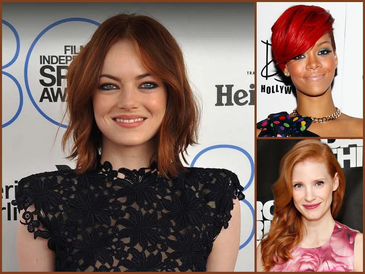 5 best celebrity-inspired red colour hairstyles