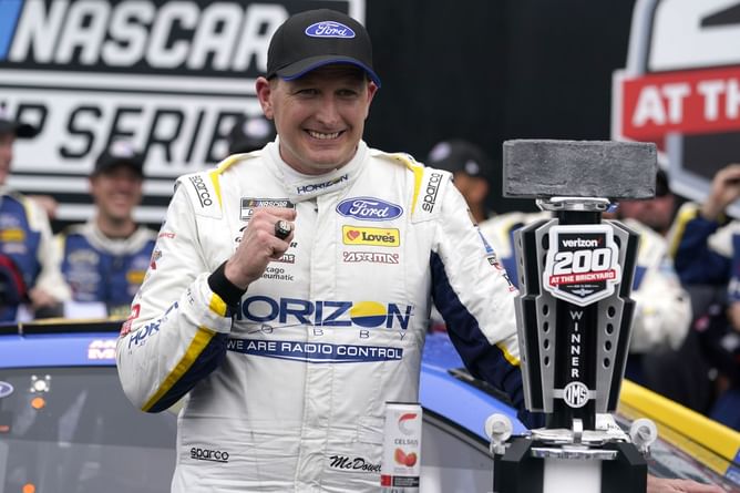“SVG kicking our b*tts frustrated me” - Michael McDowell shares two things that fired him up prior to his win at Indy