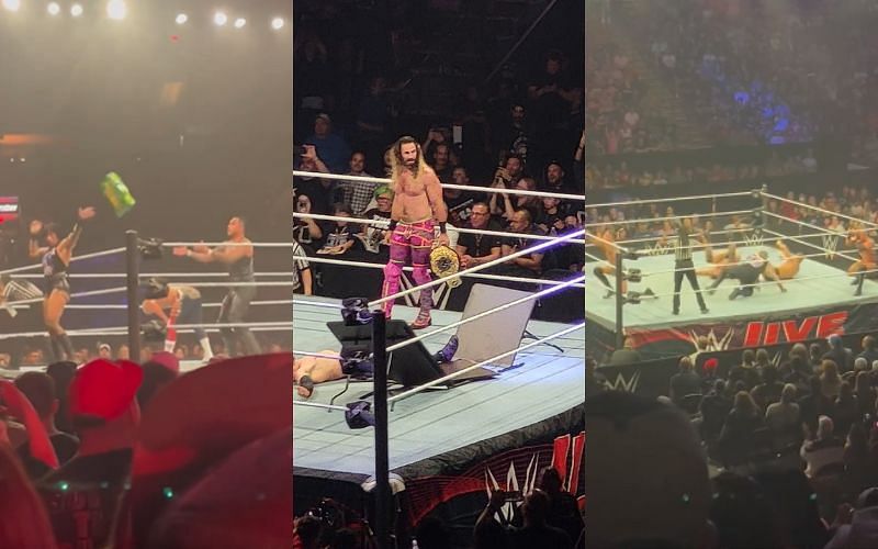 WWE Live Event results Laval WWE SuperShow results Injured champion