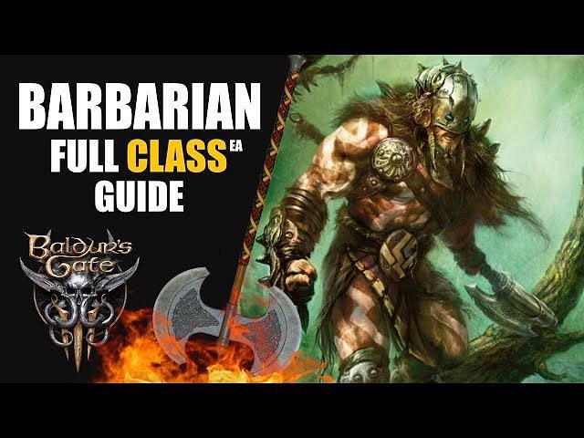 Top 3 Barbarian builds for Baldur's Gate 3
