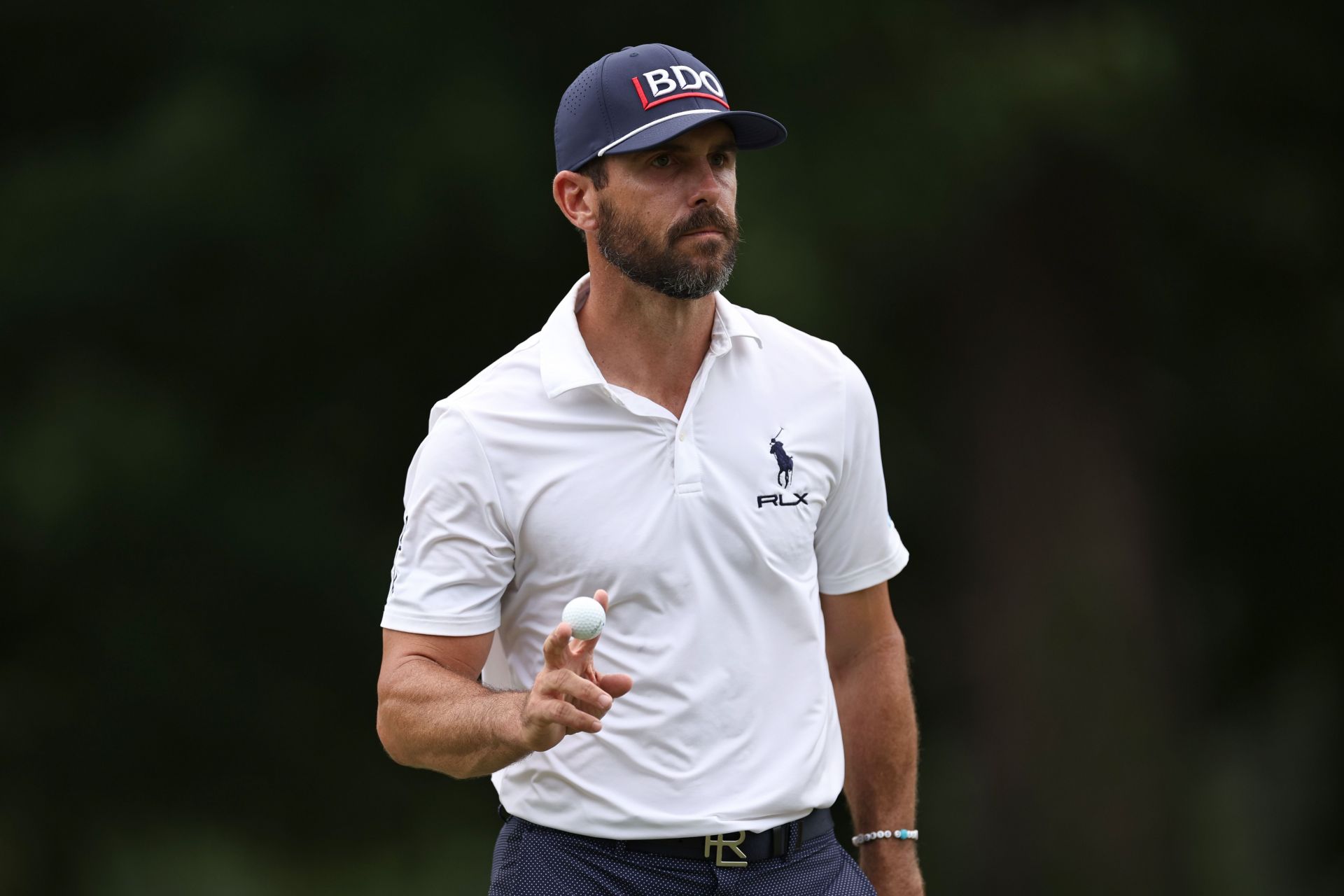 Billy Horschel during the final round of the Wyndham Championship