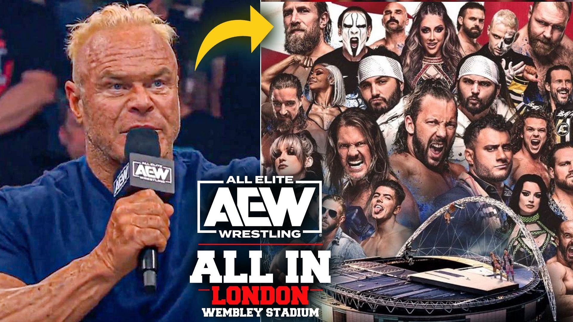 AEW All In will take place at Wembley Stadium in London.