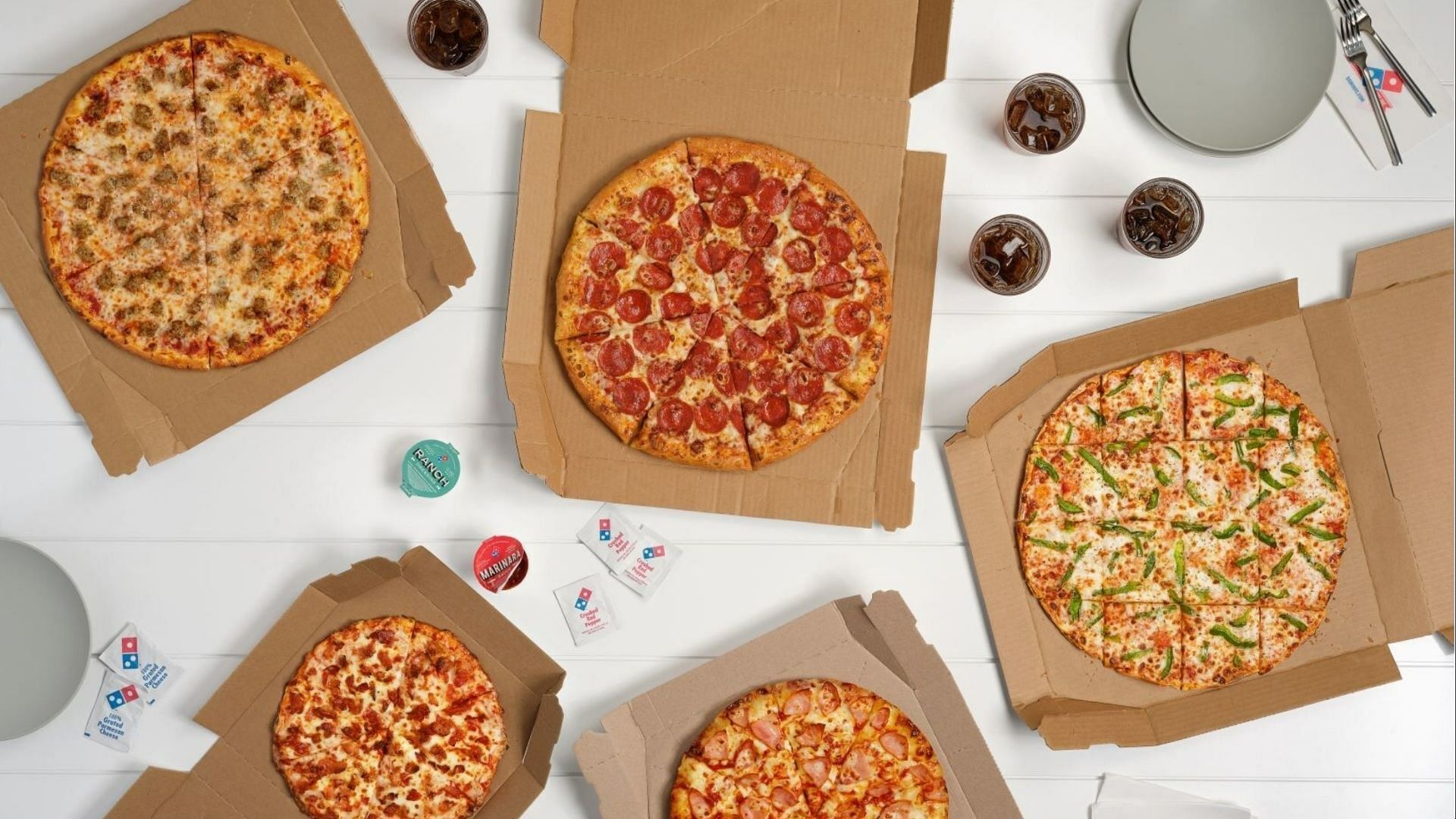 The limited-time deal can be claimed between August 14 and August 20 on all online orders (Image via Domino&#039;s)