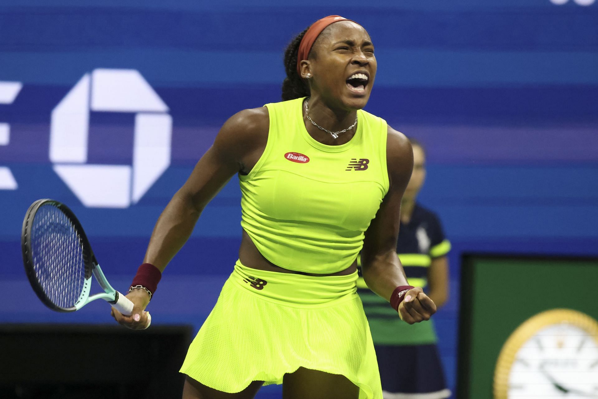 Coco Gauff at the 2023 US Open.