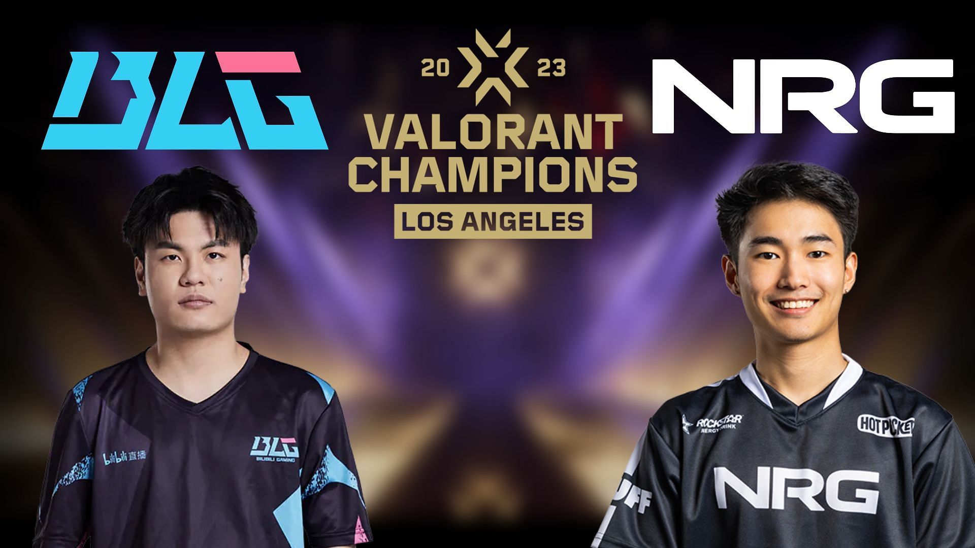 Bilibili Gaming vs NRG at Valorant Champions 2023 (Image via Sportskeeda)