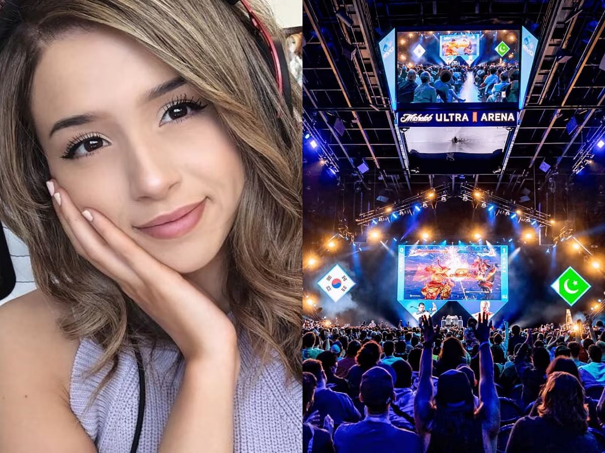 Does Pokimane own EVO? (Image via Sportskeeda)