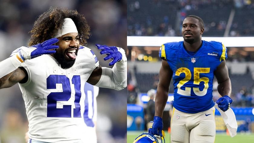 Former Rams star Sony Michel ranks Ezekiel Elliott among the NFL's