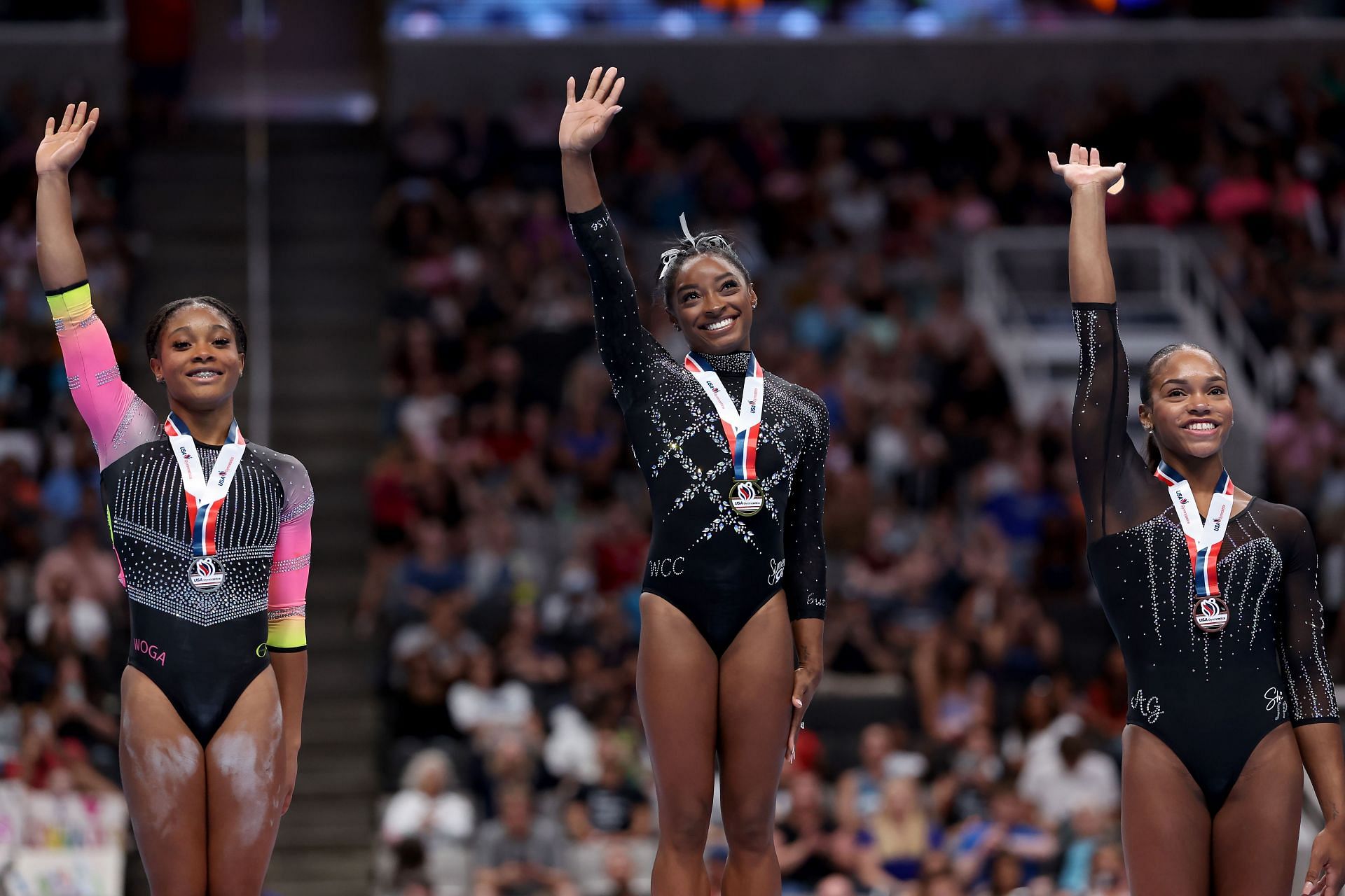 Winners at 2023 U.S. Gymnastics Championships - Day Four