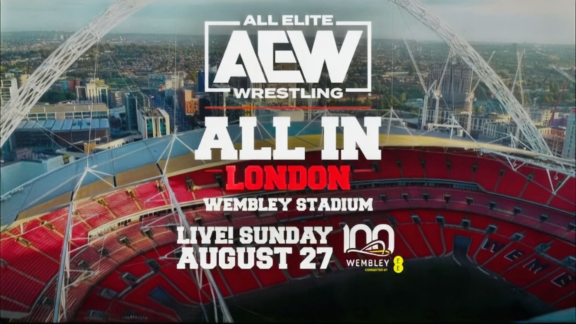 AEW All In is set for August 27 in London