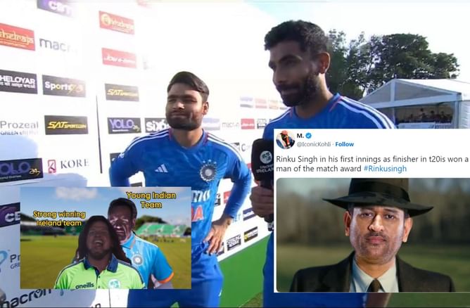 "Ye sab toh gunda log hai ree baba" - Top 10 funny memes after India seal series with a clinical win in 2nd T20I vs Ireland