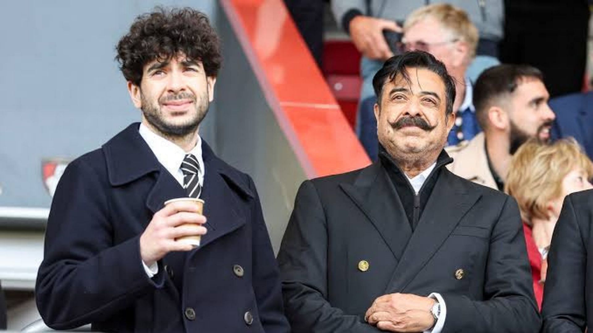 Tony (left) and Shad Khan (right).