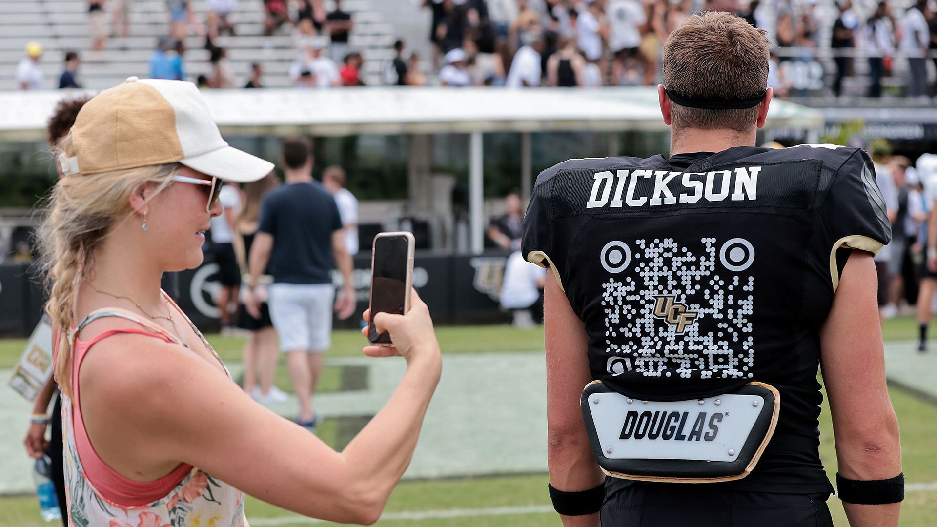 UCF QR code jersey