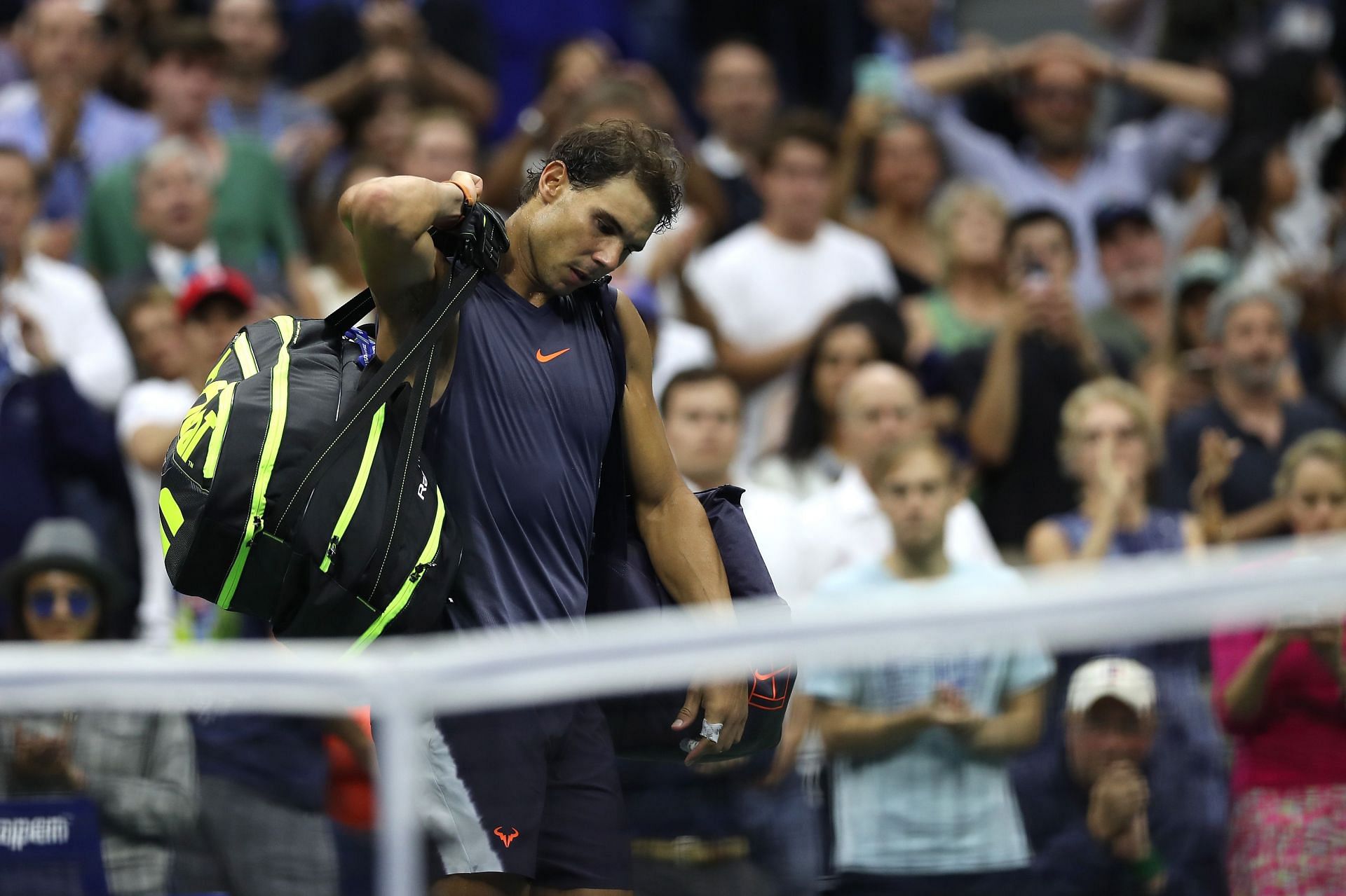 Rafael Nadal at the 2018 US Open