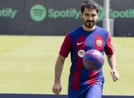 Ilkay Gundogan has arrived at the Camp Nou this summer.
