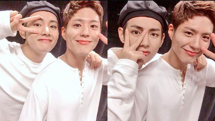 Park Bo Gum and Kim Taehyung