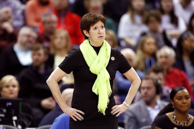 Former Women's HC Muffet McGraw dejected by the state of affairs in college sports