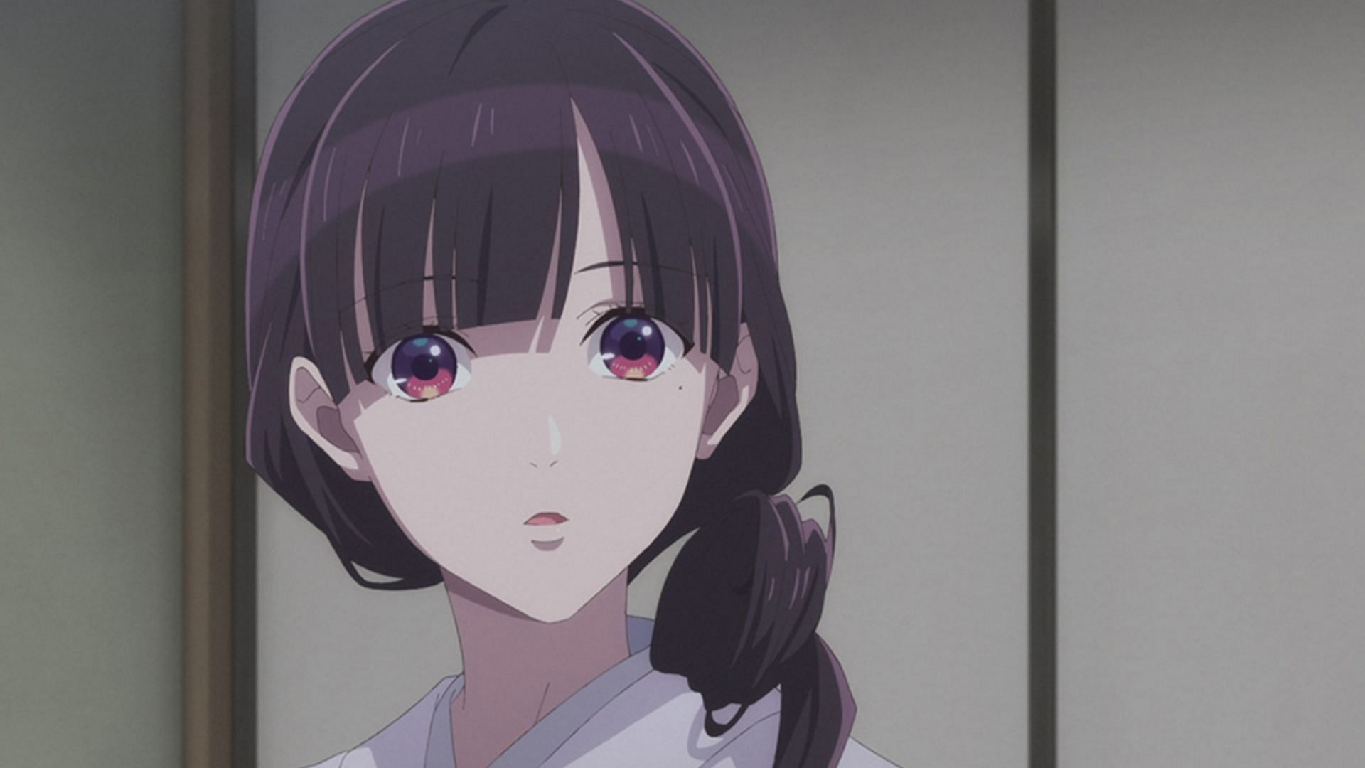 Miyo Saimori, as seen in the upcoming episode&#039;s preview (Image via Kinema Citrus)