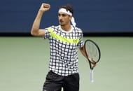 Lorenzo Sonego at the 2023 US Open.