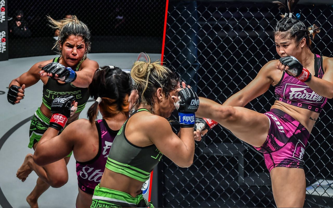 Stamp Fairtex and Julie Mezabarba battle it out at ONE:NextGen [Credit: ONE Championship]
