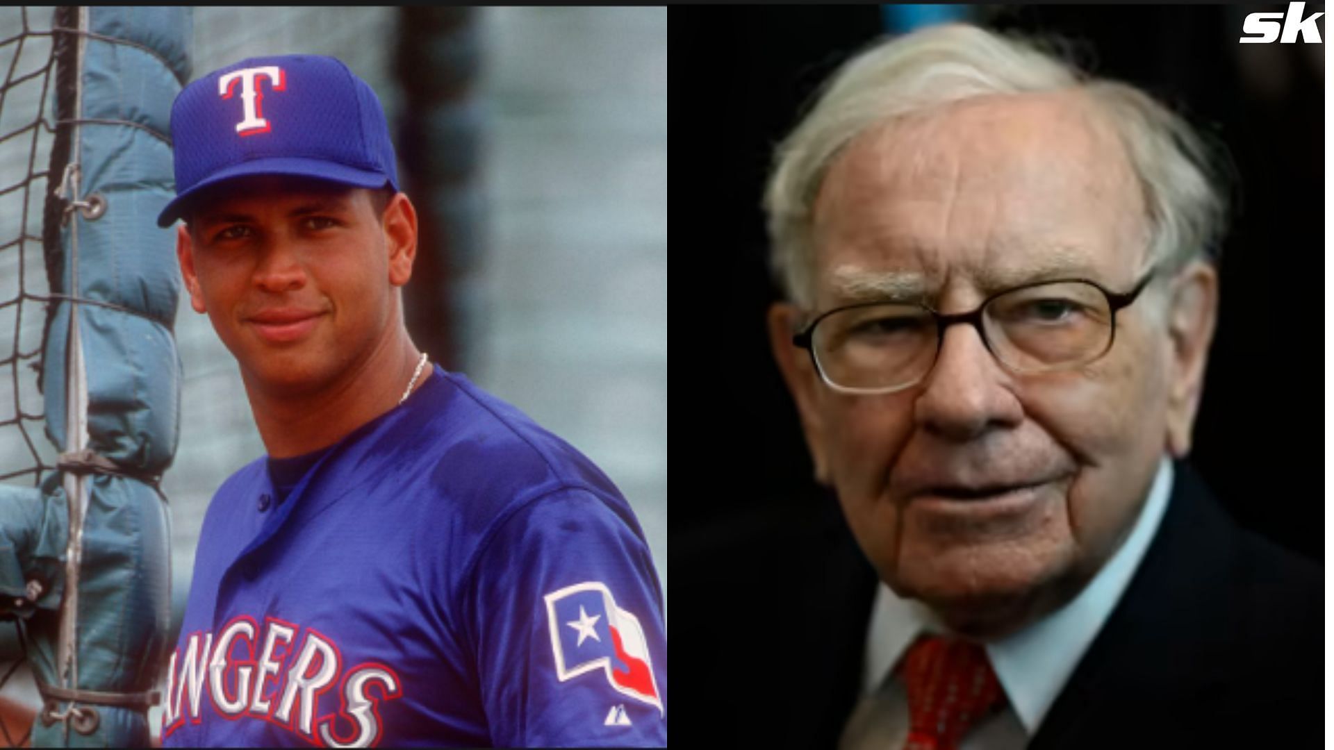 Alex Rodriguez and Warren Buffett, one of the world