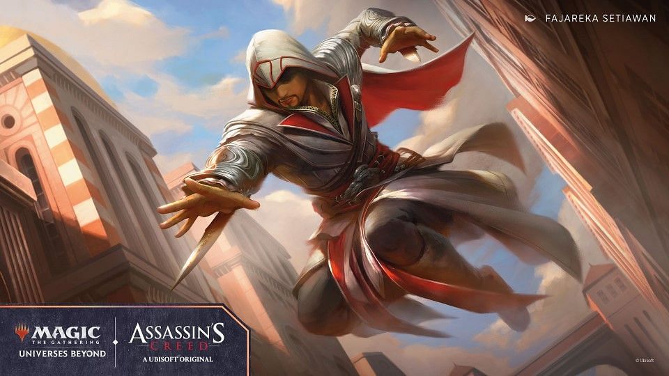 Assassin&#039;s Creed fans, rejoice! (Image via Wizards of the Coast)