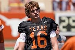 Arch Manning scrimmage performance looked "incredible" for the Texas Longhorns ahead of the 2023 season: Reports