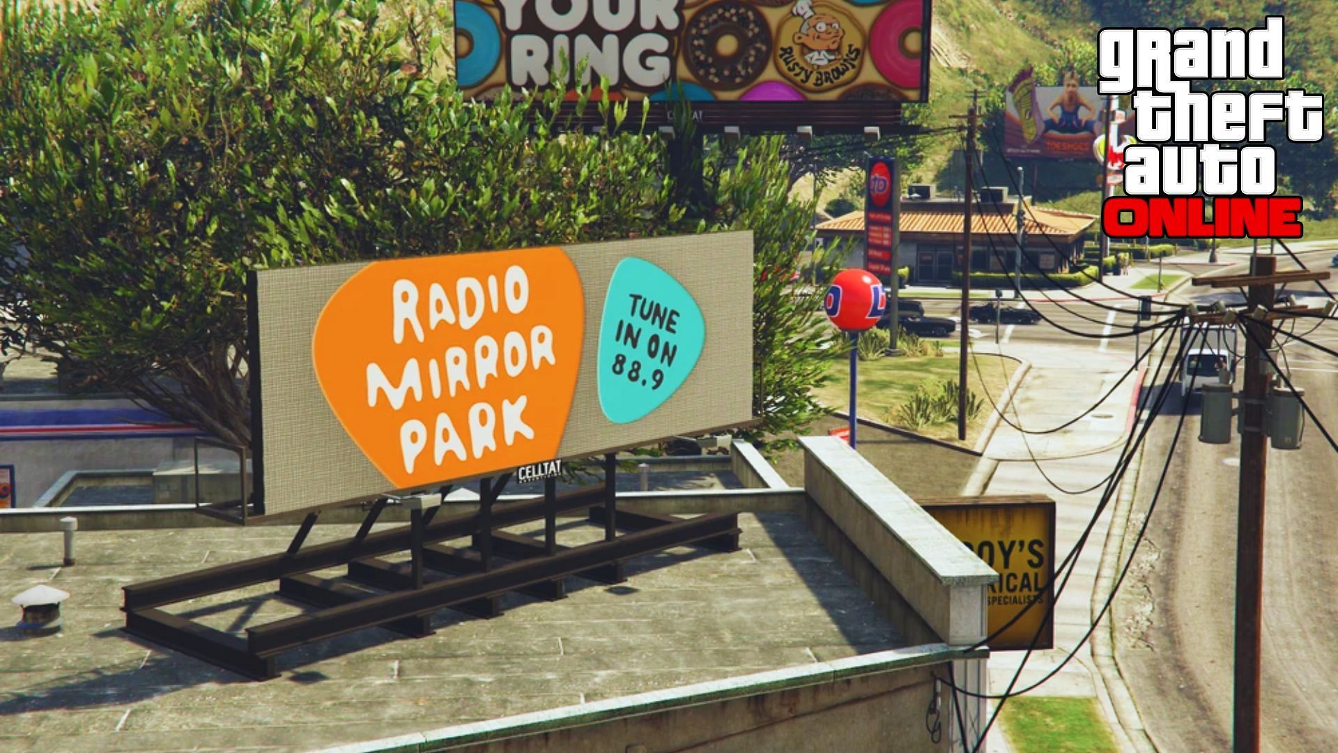 Five most popular radio stations in GTA Online (Image via GTA Wiki)