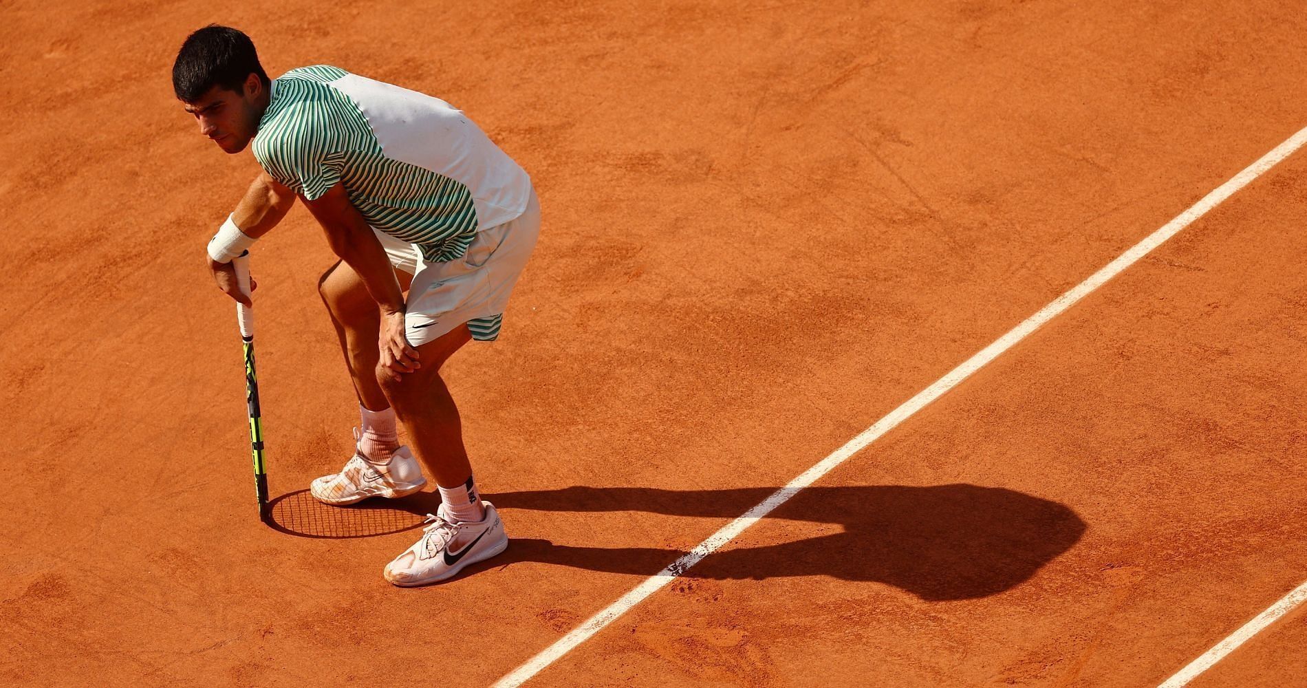 Carlos Alcaraz had serious cramps in the semifinals of this year&#039;s Roland Garros