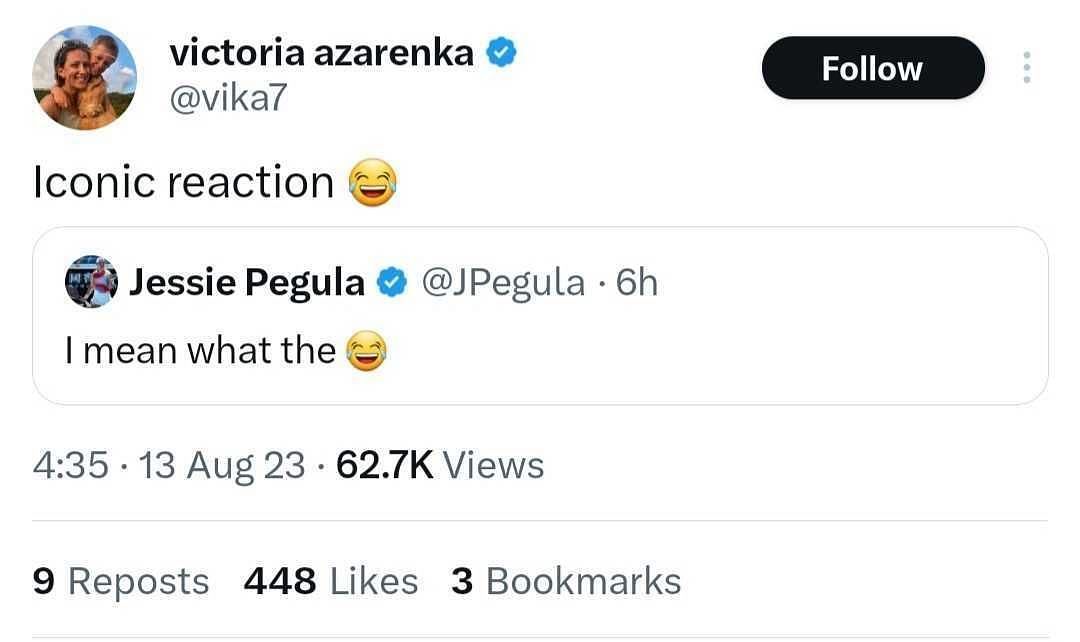 Victoria Azarenka&#039;s tweet