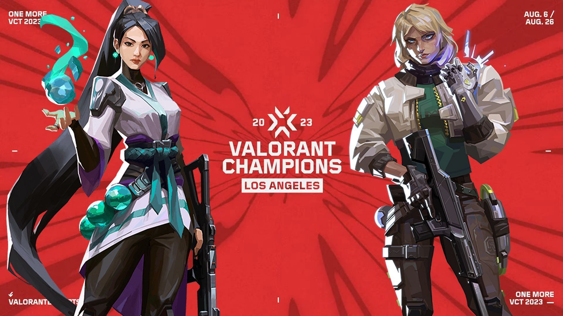 5 Agents with the lowest pick rate in Valorant Champions 2023