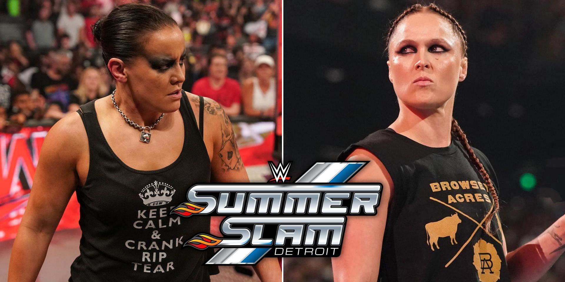 The stipulation for Shayna Baszler vs. Ronda Rousey has been announced 