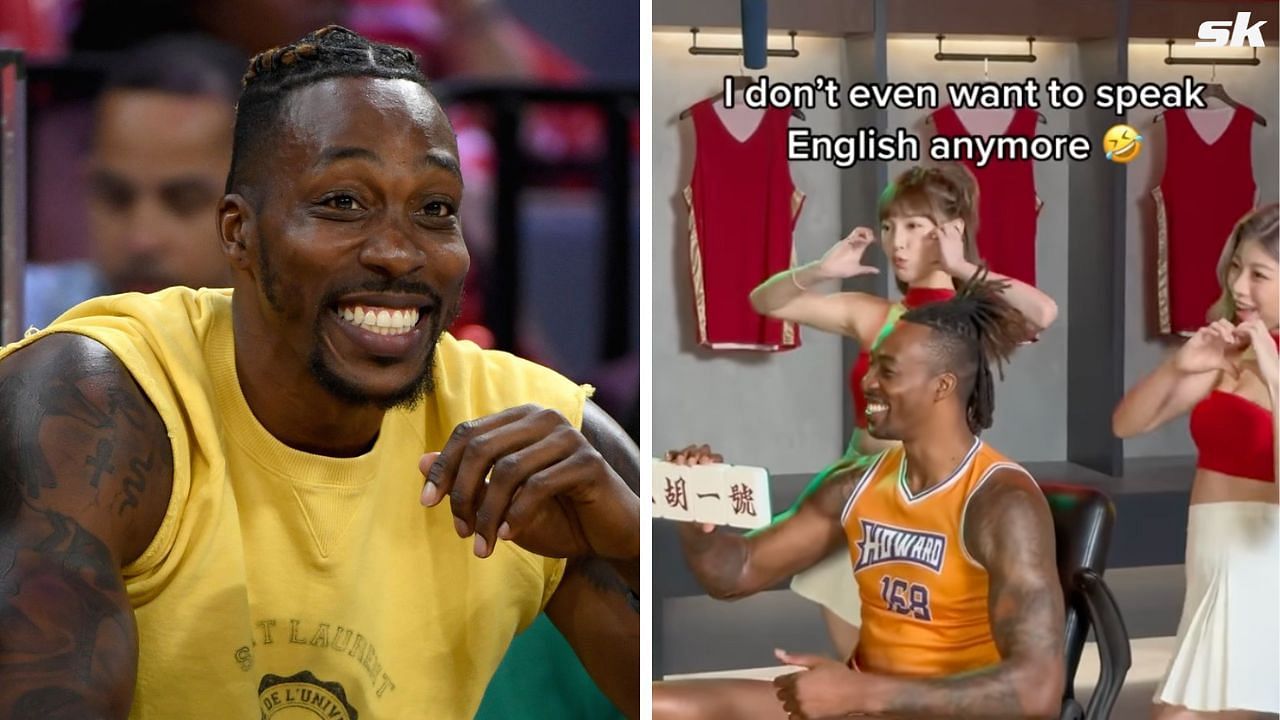 Dwight Howard shows off his Chinese in commerical 