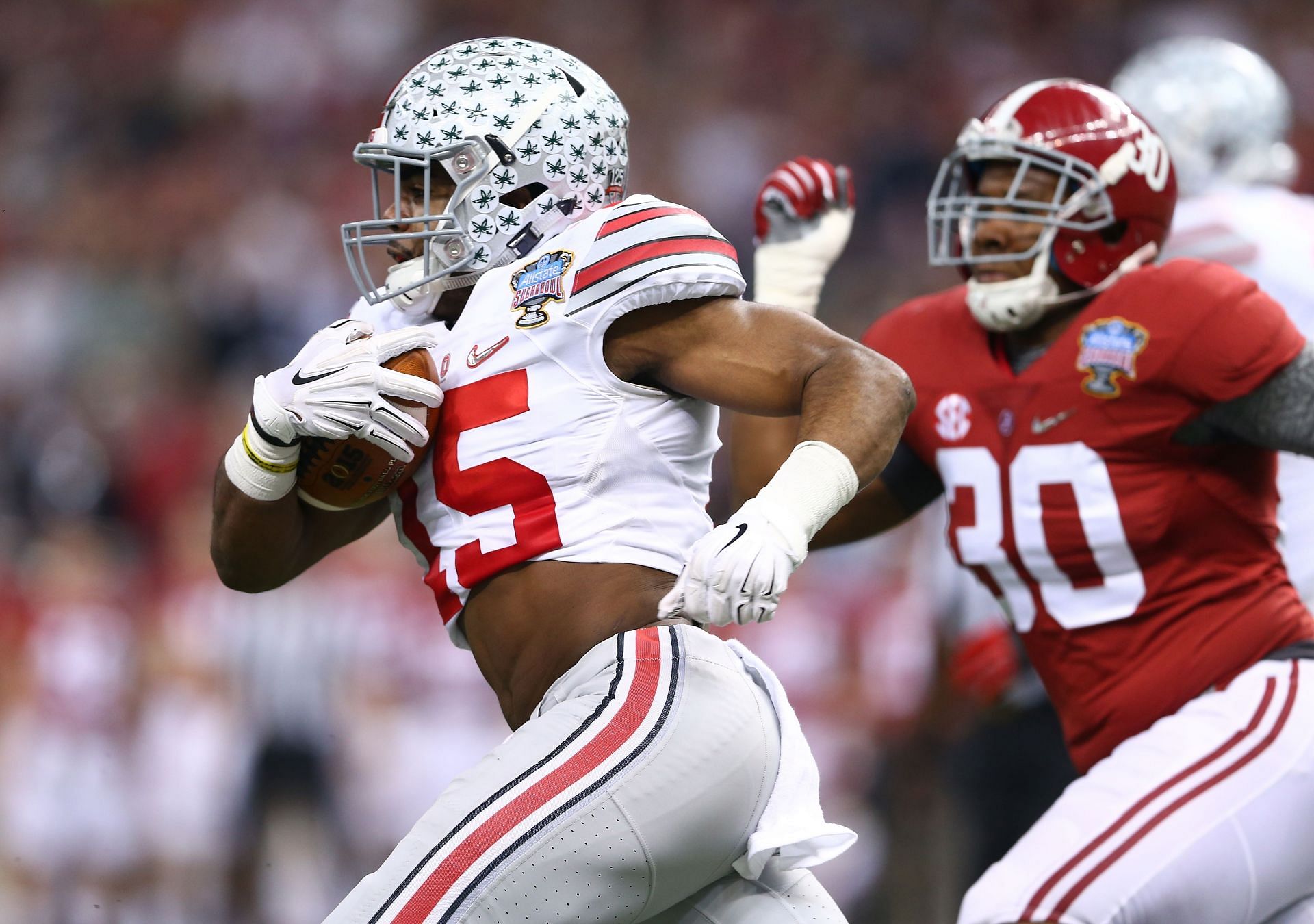Ohio State last won the title in 2014 led by star RB Ezekiel Elliot